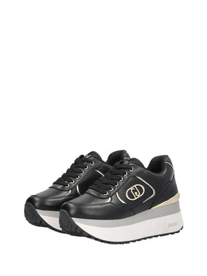 LIUJO CALZATURE SPORT Sneakers Liu Jo Maxi Wonder Plus 01 Nero