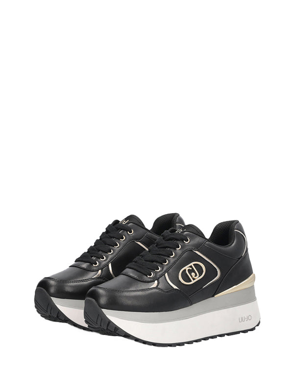 LIUJO CALZATURE SPORT Sneakers Liu Jo Maxi Wonder Plus 01 Nero