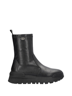 LIUJO CALZATURE SPORT Stivaletti Liu Jo Amazing 22 Con Tomaia Stretch Nero
