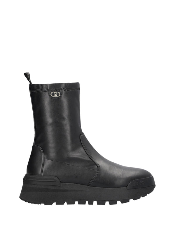 LIUJO CALZATURE SPORT Stivaletti Liu Jo Amazing 22 Con Tomaia Stretch Nero