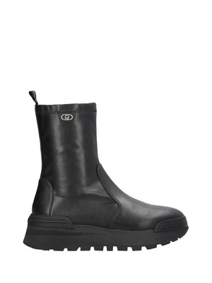 LIUJO CALZATURE SPORT Stivaletti Liu Jo Amazing 22 Con Tomaia Stretch Nero