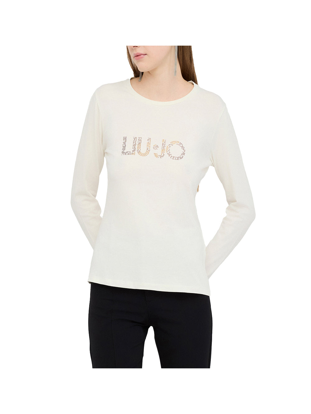 LIUJO SPORT T-shirt Liu Jo Better Bianco Latte