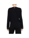 LIU.JO WHITE Giacca Liu Jo In Maglia Con Strass - Nero