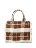 MARC ELLIS Borsa A Mano Buby Check S Marc Ellis - Cocoa