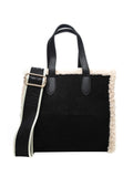 MARC ELLIS Borsa a Mano Buby Suede M Marc Ellis - Nero