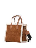 MARC ELLIS Borsa a Mano Buby Suede m Marc Ellis - Dark Cuoio