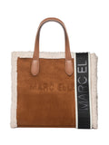 MARC ELLIS Borsa a Mano Buby Suede m Marc Ellis - Dark Cuoio
