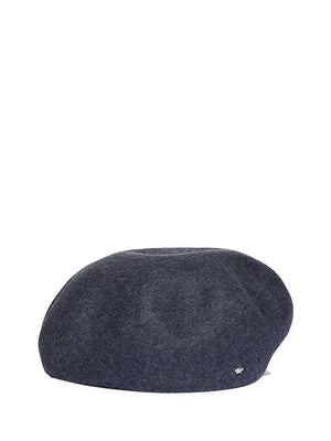 MAXMARA ACCESSORI WEEKEND 1USCITA Cappello Basco In Feltro - Blu