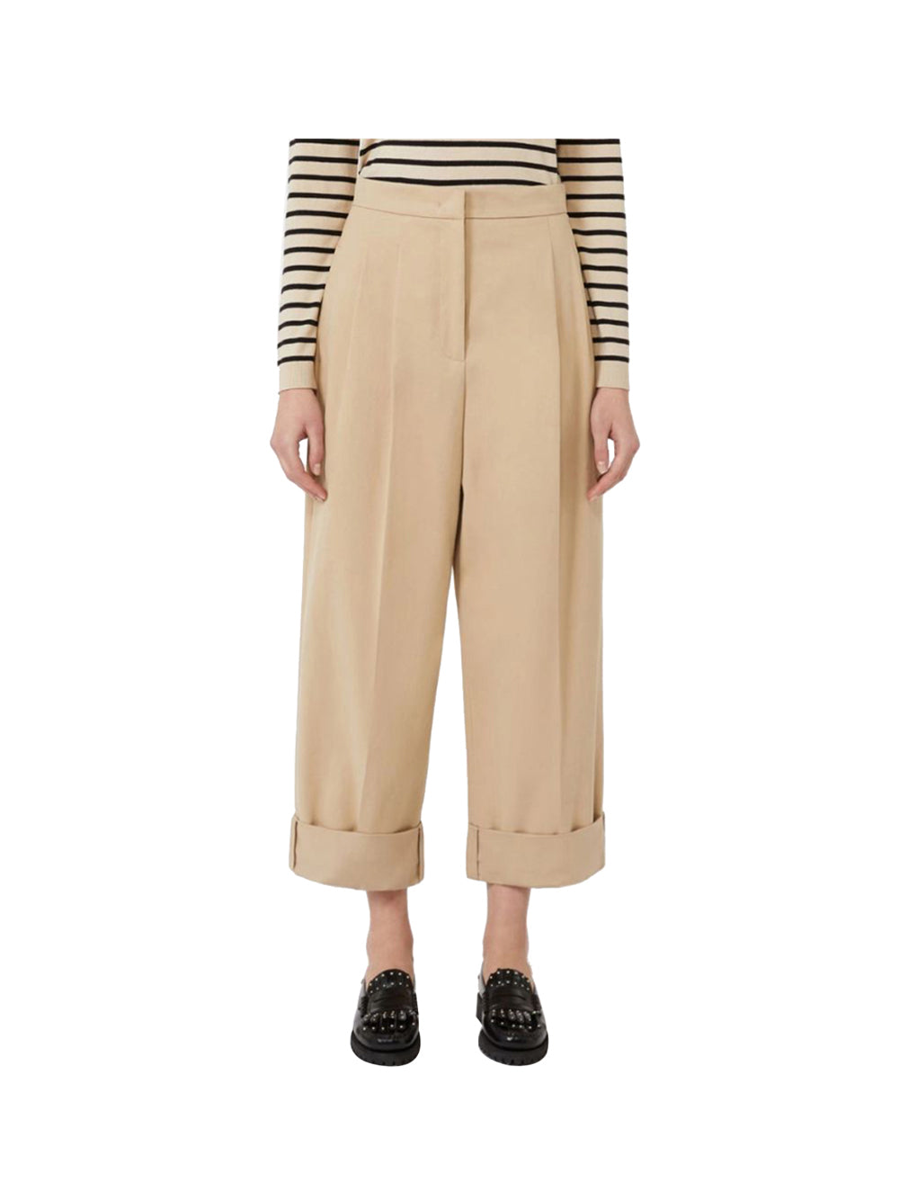 MAXMARA WEEKEND 2USCITA Pantalone Max Mara Gabardina - Beige