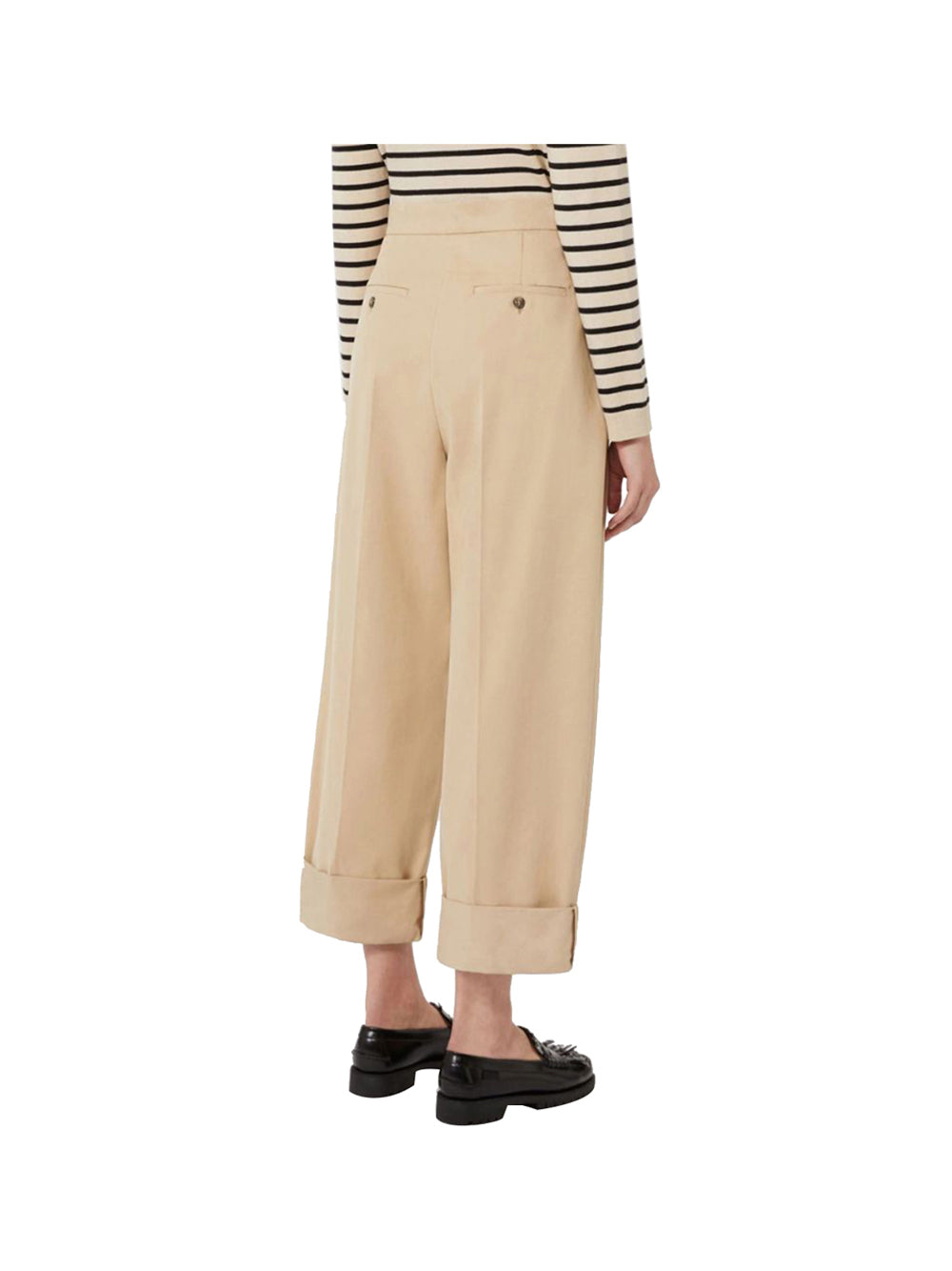 MAXMARA WEEKEND 2USCITA Pantalone Max Mara Gabardina - Beige