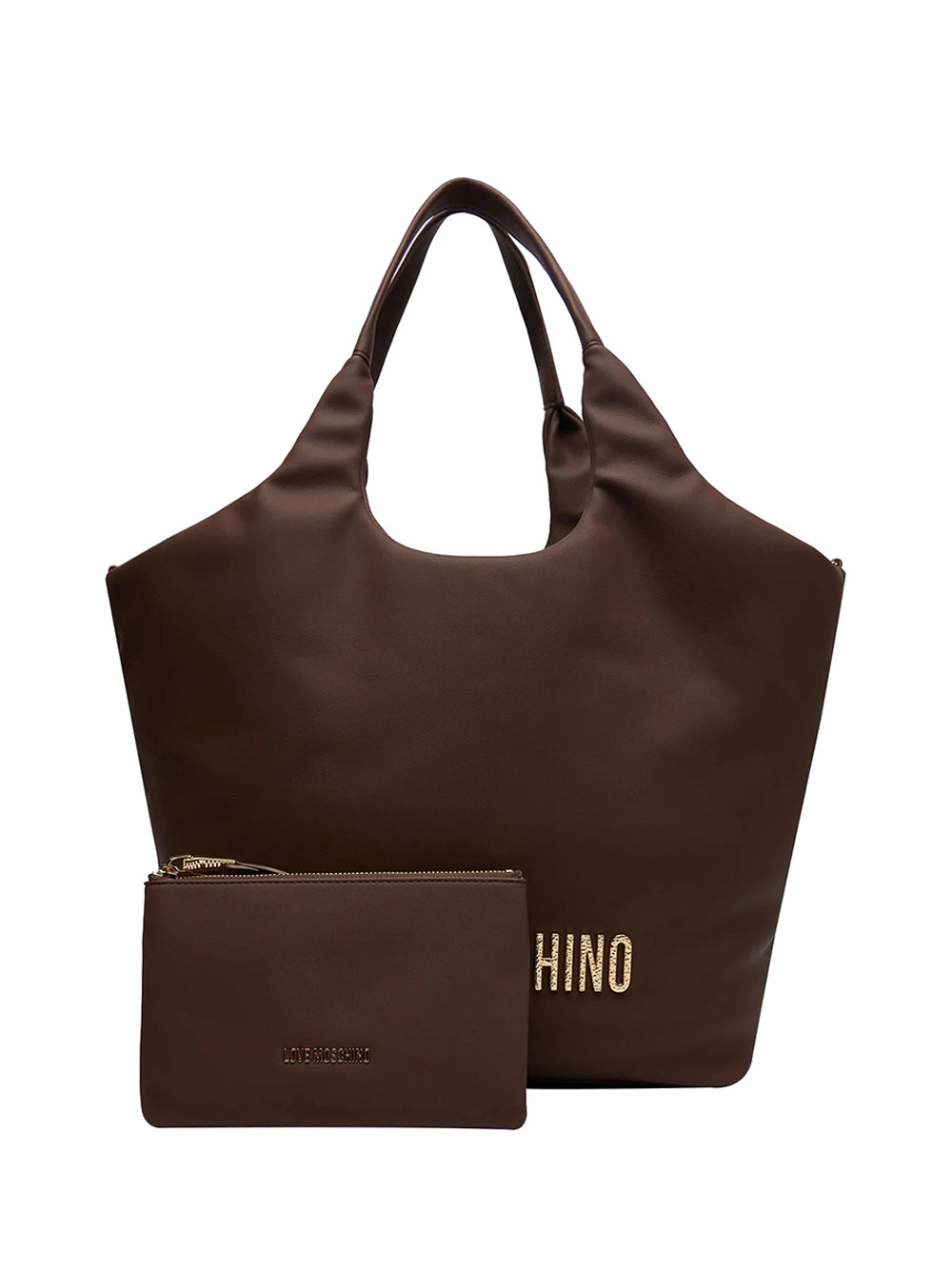 MOSCHINO COLLECTION Shopper Donna - Marrone