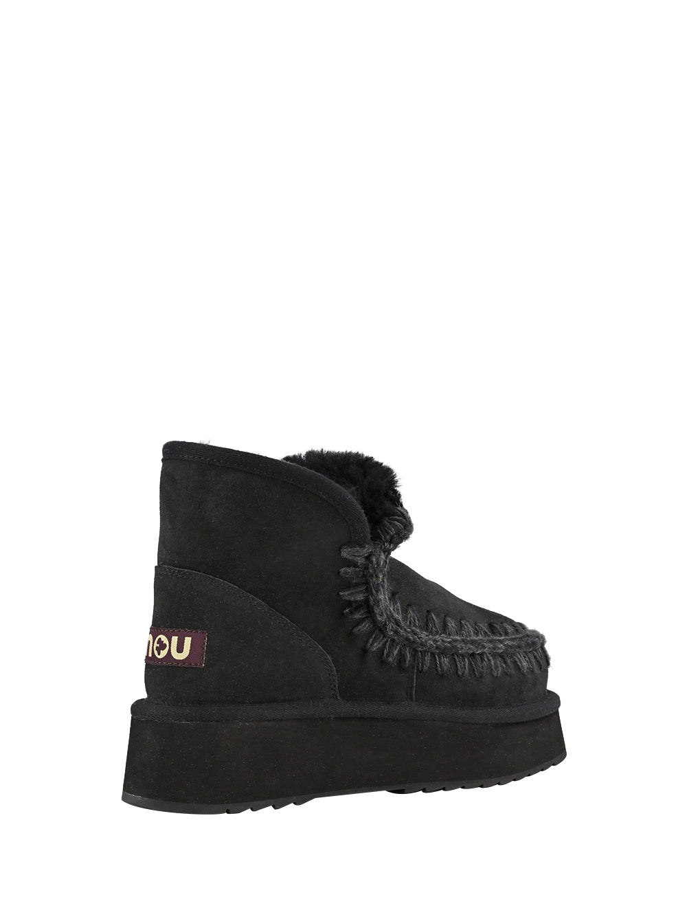 MOU Mini Eskimo Platform Boot Donna - Nero