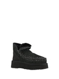 MOU Mini Eskimo Platform Boot Donna - Nero