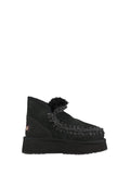 MOU Mini Eskimo Platform Boot Donna - Nero