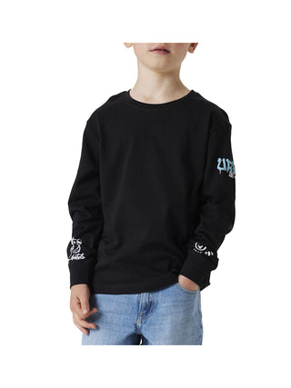 NAME IT Maglia Nkmlatimer ls Nreg Top Bambino - Nero
