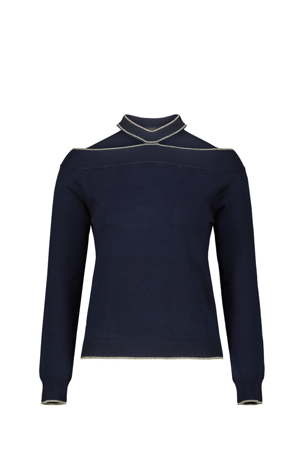 NATHI' LUXURY Maglia Donna - Blu