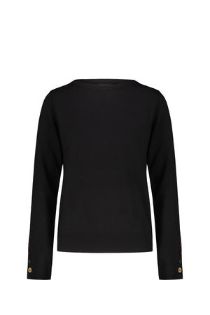 NATHI' LUXURY Maglia Donna - Nero