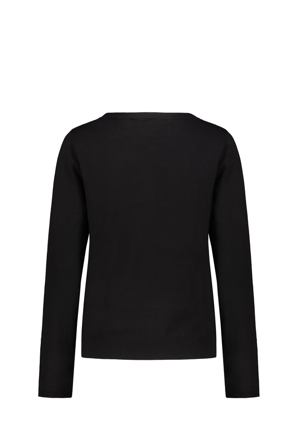 NATHI' LUXURY Maglia Donna - Nero