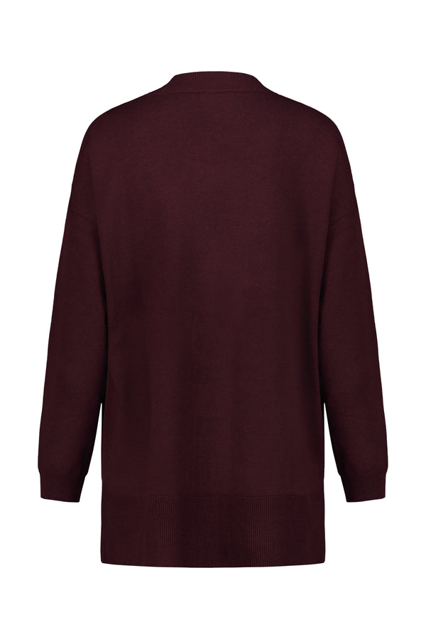 NATHI' LUXURY Cardigan Donna - Viola