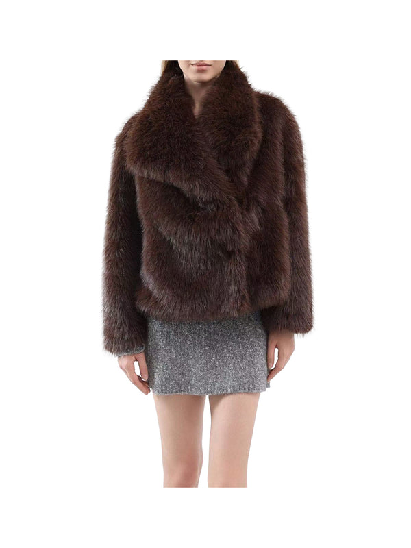 NATHI' LUXURY Pelliccia Donna - Marrone