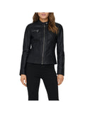 ONLY DROP4 Giubbotto Onlbandit Faux Leather Biker - Nero