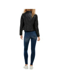 ONLY DROP4 Giubbotto Onlgemma Faux Leather Biker - Nero