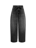 ONLY DROP4 Jeans Onlgianna Mw Straight Dnm - Nero