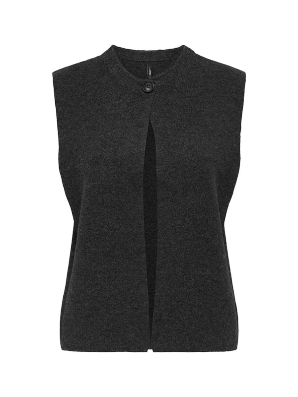 ONLY DROP4 Gilet Only Onlanneli - Grigio