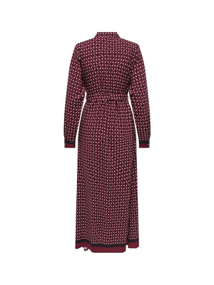 ONLY DROP5 Abito Donna - Rosso