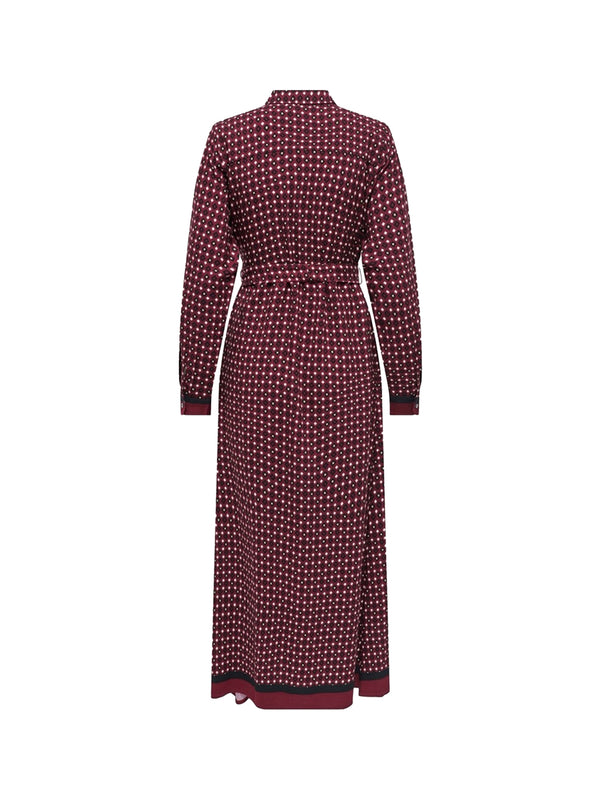 ONLY DROP5 Abito Donna - Rosso