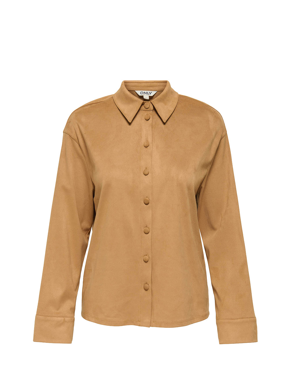 ONLY DROP6 Camicia Only Onllinia - Tabacco