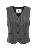ONLY DROP6 Gilet Only Onlsiga - Grigio