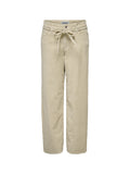 ONLY DROP6 Pantalone Only Onlgianna - Beige