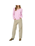 ONLY DROP6 Pantalone Only Onlgianna - Beige