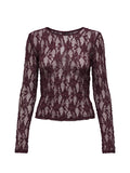 ONLY DROP7 Maglia Only Onlalba - Marrone