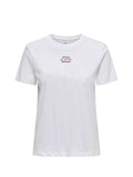 ONLY EXPRESS T-Shirt Only Onladelina Ss Tee Cs Jrs - Bianco