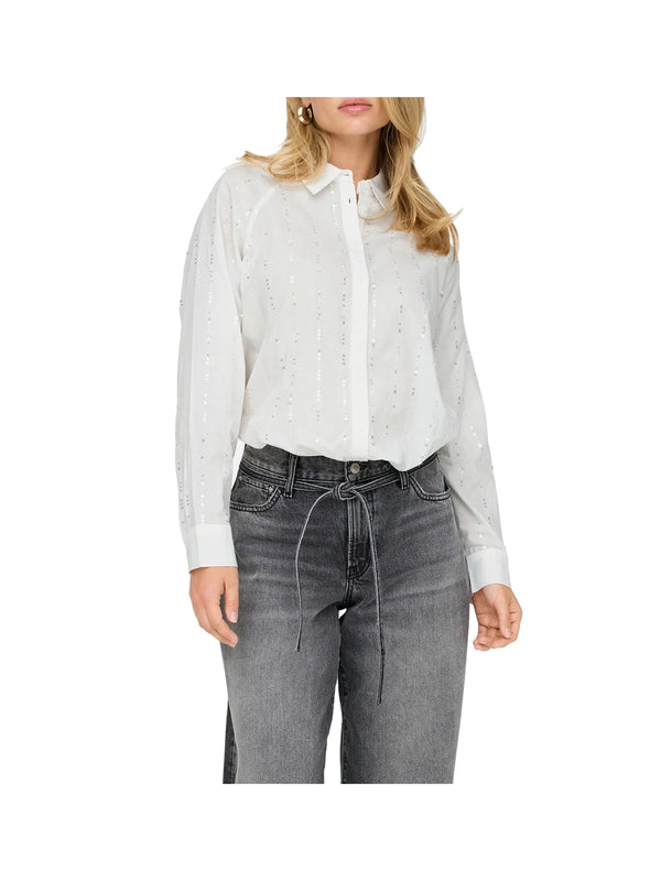 ONLY STOCK Camicia Only OnlmIina Grace - Bianco