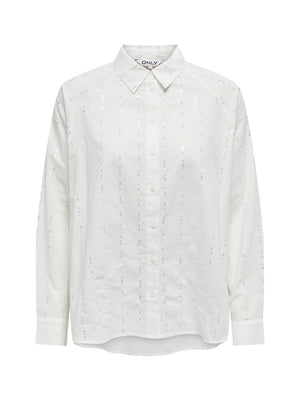 ONLY STOCK Camicia Only OnlmIina Grace - Bianco