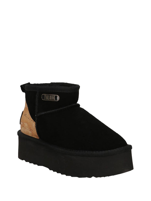 PRIMA CLASSE Stivaletto Alviero Martini Padded Half H50 Nero