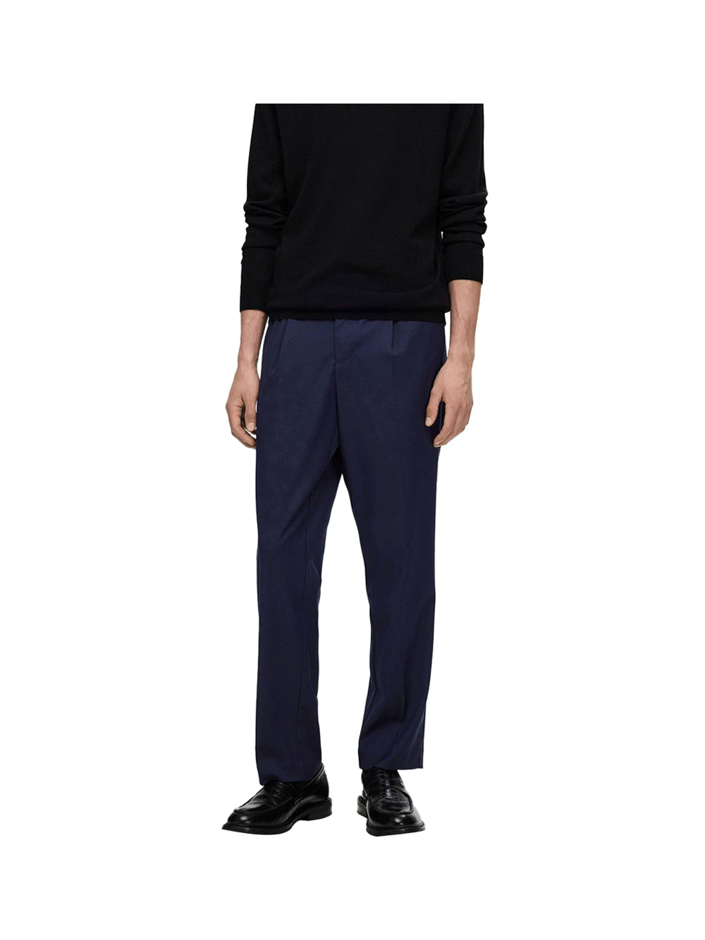 SELECTED STC Pantalone Slh190-reg Tapered Selected - Blu