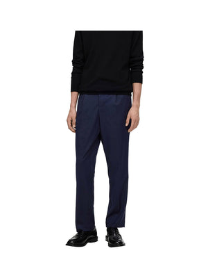 SELECTED STC Pantalone Slh190-reg Tapered Selected - Blu