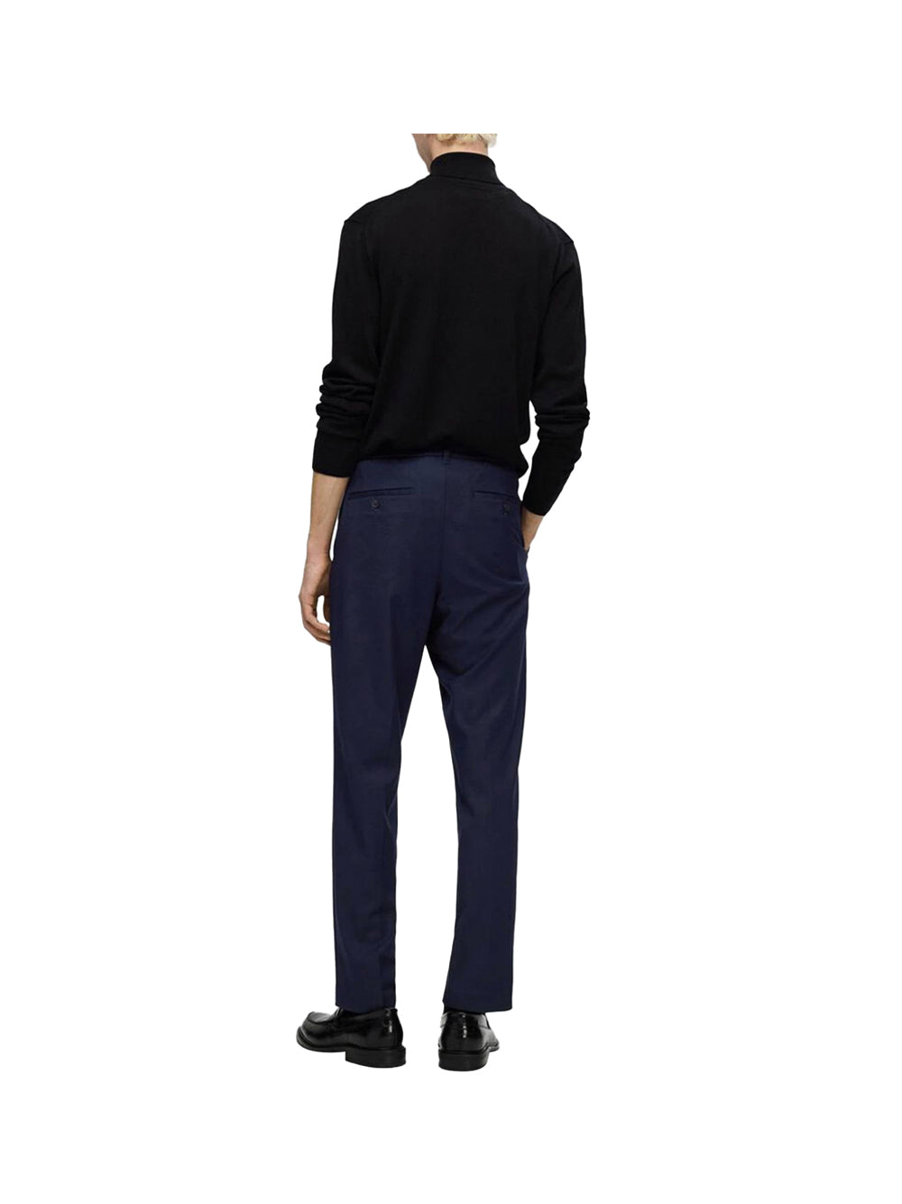 SELECTED STC Pantalone Slh190-reg Tapered Selected - Blu