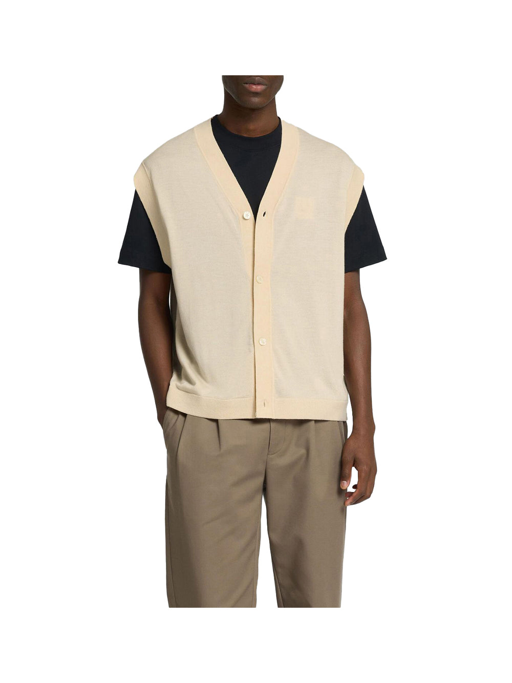 SELECTED STC Gilet Slhtray Selected - Beige