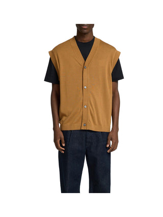 SELECTED STC Gilet Slhtray Selected - Cammello