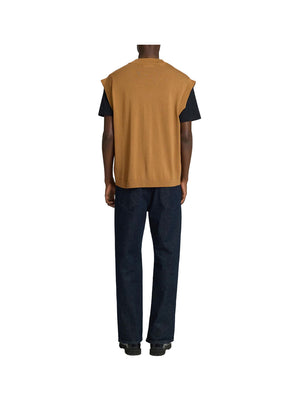 SELECTED STC Gilet Slhtray Selected - Cammello