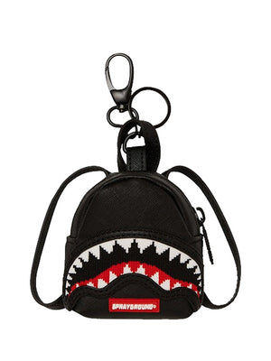 SPRAYGROUND Portachiave Fly Knit Mouth - Nero