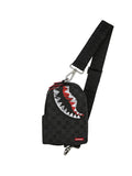 SPRAYGROUND HOLIDAY Zaino Sprayground Scribble Shark Sling - Nero