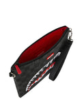 SPRAYGROUND HOLIDAY Pochette Spraygroud Scribble Crossover Clutch - Nero