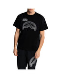 SPRAYGROUND T-Shirt Sprayground Shark Central New Regular - Nero