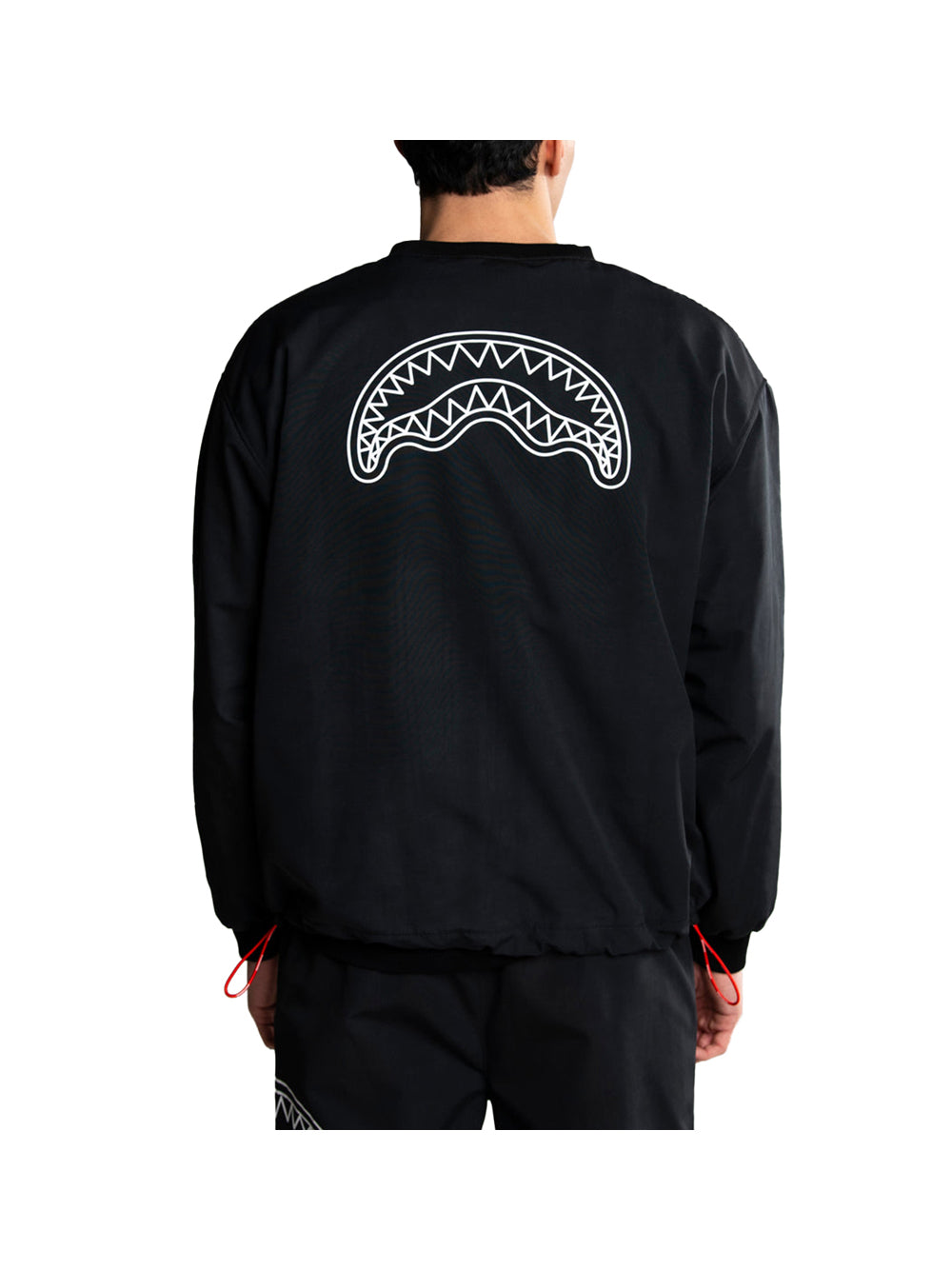 SPRAYGROUND Maglia Sprayground Shark Central Technical Long - Nero